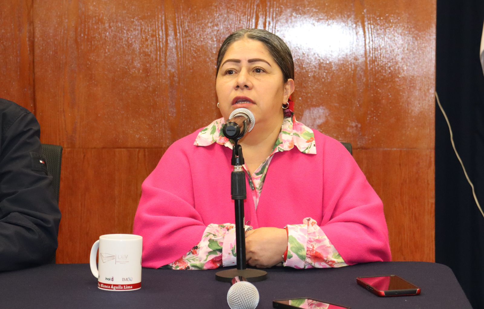 Blanca Águila se incorpora al Grupo Parlamentario del PRD en el Congreso; será integrante de la JCCP